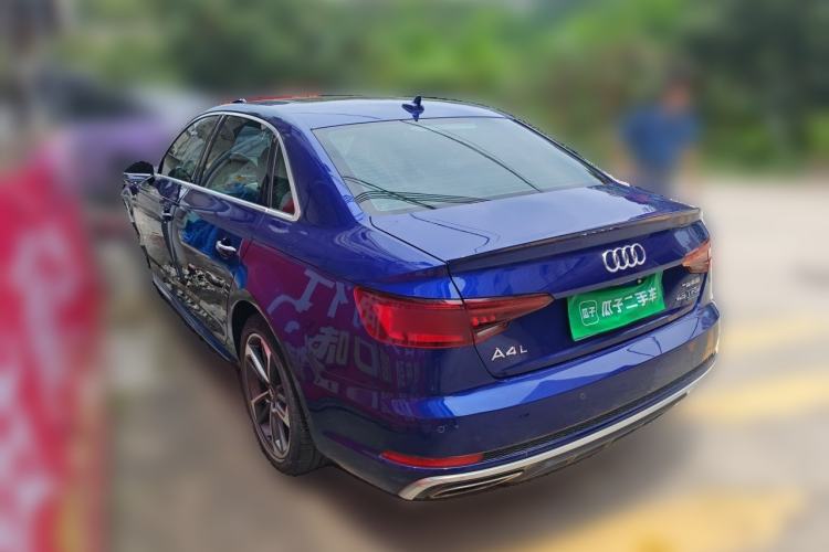 Used Audi A4L 2019 45 TFSI quattro Individual Sport Edition China VI Rear Left 45 Deg