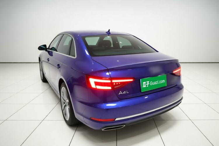 Used Audi A4L 2019 40 TFSI Ambition China VI Rear Left 45 Deg