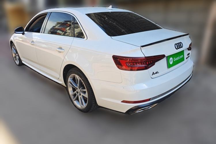 Used Audi A4L 2019 40 TFSI Ambition China VI Rear Left 45 Deg