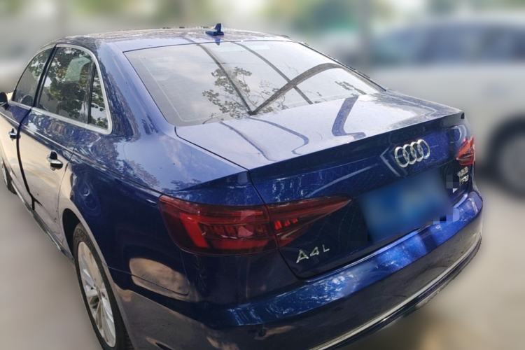 Used Audi A4L 2019 40 TFSI Ambition China VI Rear Left 45 Deg