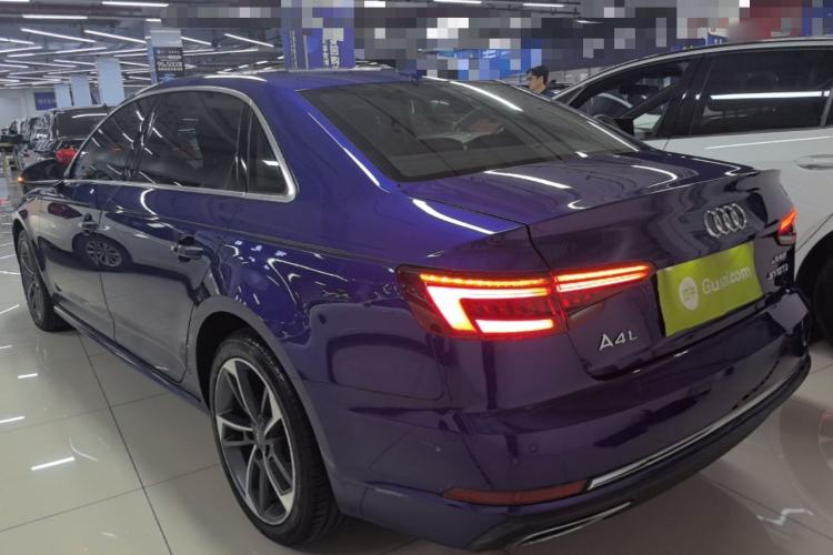 Used Audi A4L 2019 40 TFSI Ambition China VI Rear Left 45 Deg