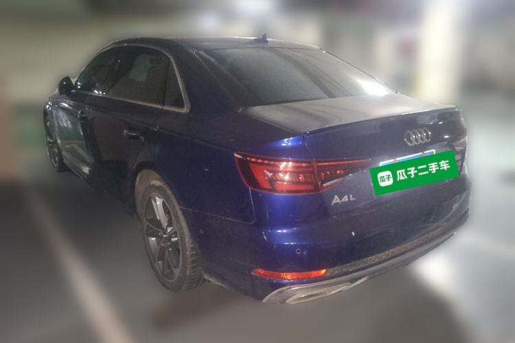Used Audi A4L 2019 40 TFSI Sporty Version China V Rear Left 45 Deg