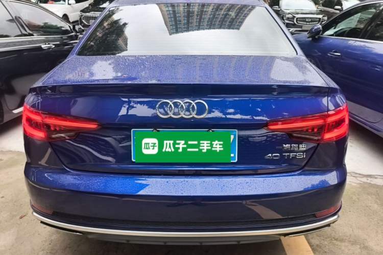 Used Audi A4L 2019 40 TFSI Fashion Edition China VI Emission Standard Rear