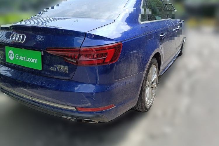 Used Audi A4L 2019 40 TFSI Ambition China VI Rear Right 45 Deg