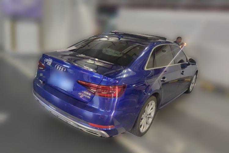 Used Audi A4L 2019 40 TFSI Fashion Edition China VI Emission Standard Rear Right 45 Deg
