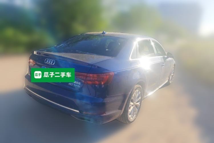 Used Audi A4L 2019 40 TFSI Ambition China VI Rear Right 45 Deg