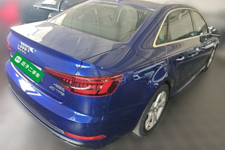Used Audi A4L 2019 40 TFSI Ambition China VI Rear Right 45 Deg