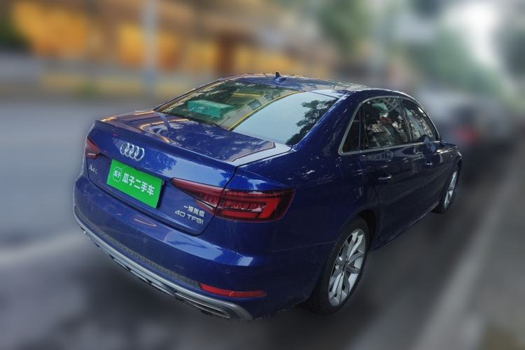 Used Audi A4L 2019 40 TFSI Fashion Edition China VI Emission Standard Rear Right 45 Deg