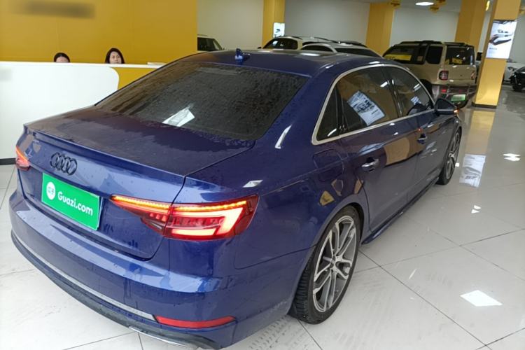 Used Audi A4L 2019 40 TFSI Ambition China VI Rear Right 45 Deg