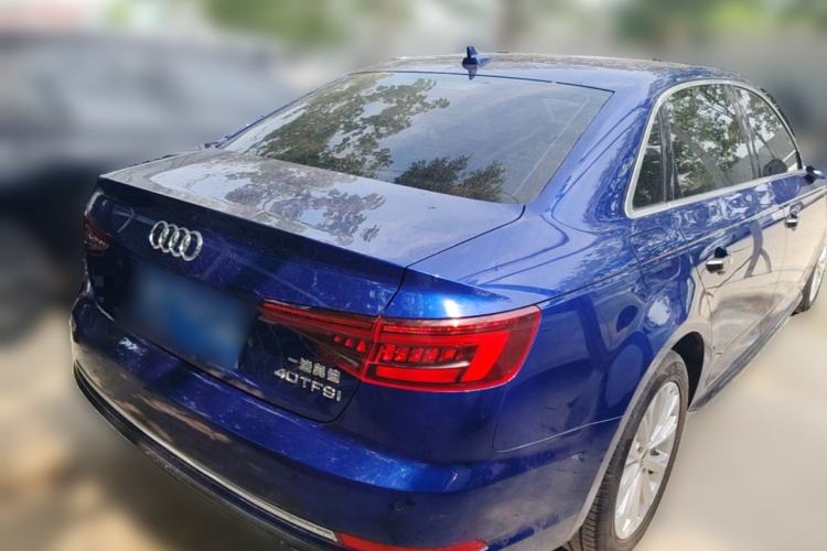 Used Audi A4L 2019 40 TFSI Ambition China VI Rear Right 45 Deg