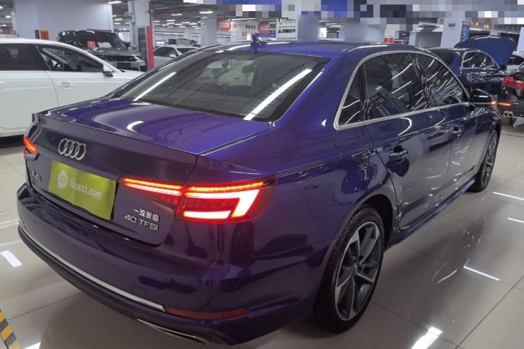 Used Audi A4L 2019 40 TFSI Ambition China VI Rear Right 45 Deg