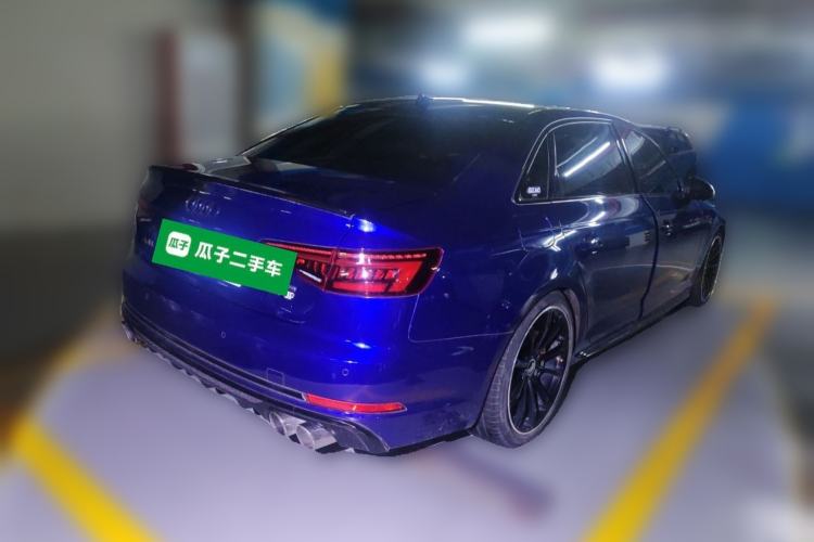 Used Audi A4L 2019 40 TFSI Ambition China VI Rear Right 45 Deg