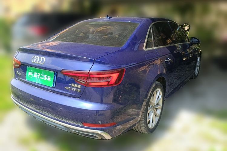 Used Audi A4L 2019 40 TFSI Fashion Version China V Rear Right 45 Deg