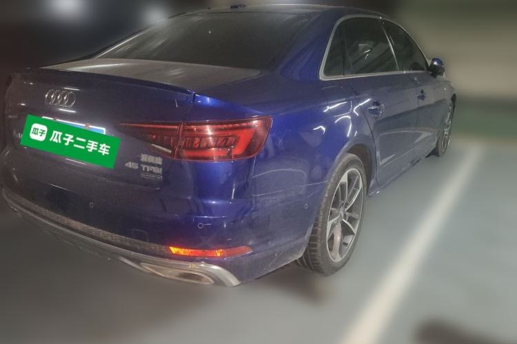Used Audi A4L 2019 40 TFSI Sporty Version China V Rear Right 45 Deg