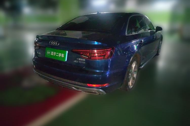 Used Audi A4L 2019 40 TFSI Fashion Edition China VI Emission Standard Rear Right 45 Deg