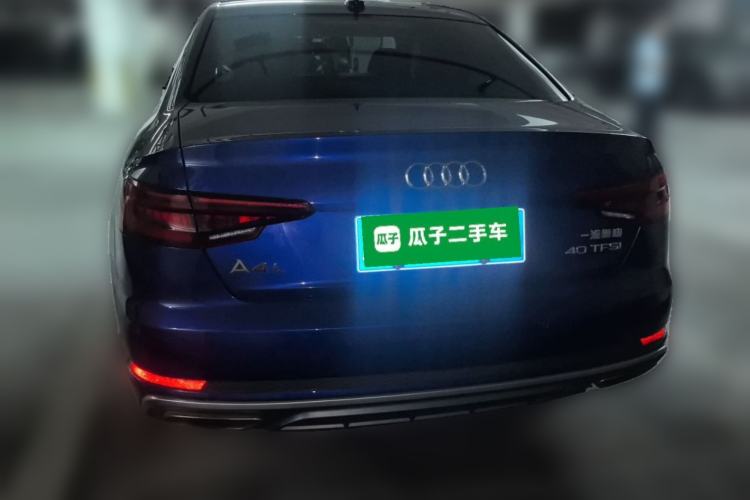 Used Audi A4L 2019 40 TFSI Fashion Version China V Rear