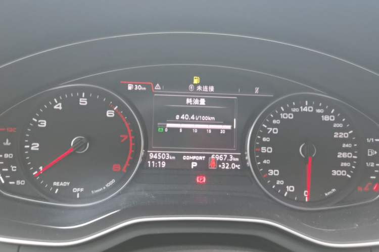 Used Audi A4L 2019 45 TFSI quattro Individual Sport Edition China VI Instrument Cluster
