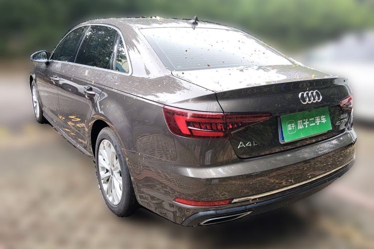 Used Audi A4L 2019 40 TFSI Ambition China VI Rear Left 45 Deg