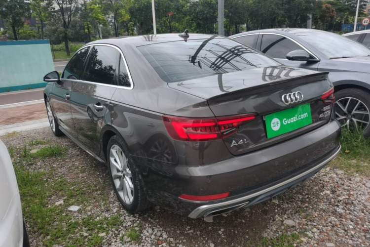 Used Audi A4L 2019 45 TFSI quattro Individual Sport Edition China VI Rear Left 45 Deg