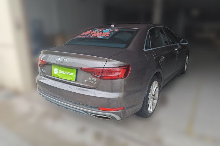 Used Audi A4L 2019 40 TFSI Fashion Edition China VI Emission Standard Rear Right 45 Deg