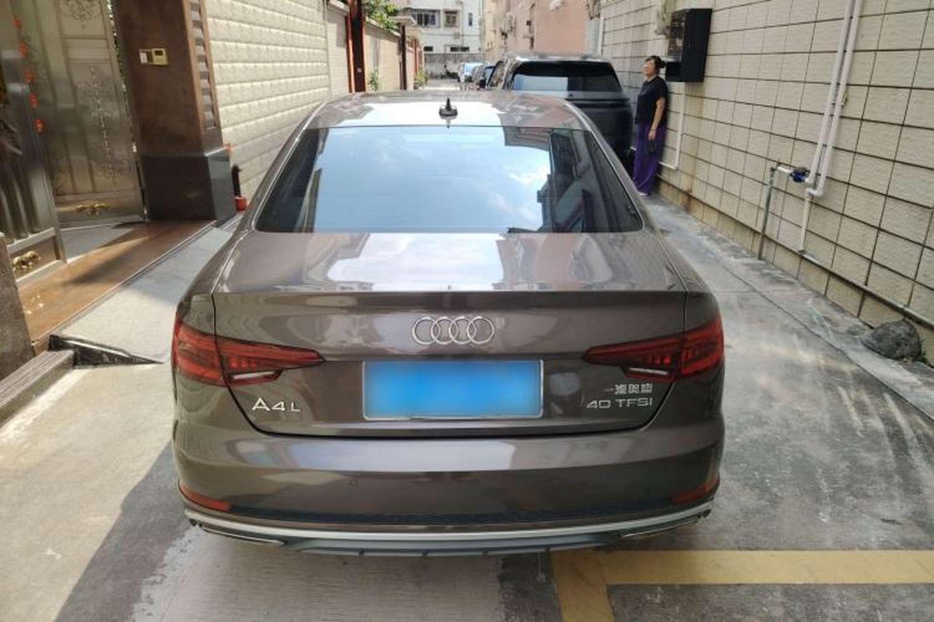 Used Audi A4L 2019 40 TFSI Fashion Edition China VI Emission Standard Rear