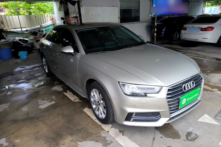 Used Audi A4L 2019 40 TFSI Ambition China VI Front Right 45 Deg