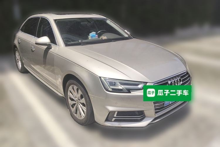 Used Audi A4L 2019 40 TFSI Ambition China VI Front Right 45 Deg
