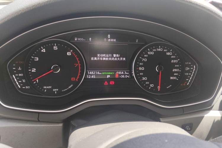 Used Audi A4L 2019 40 TFSI Ambition China VI Instrument Cluster