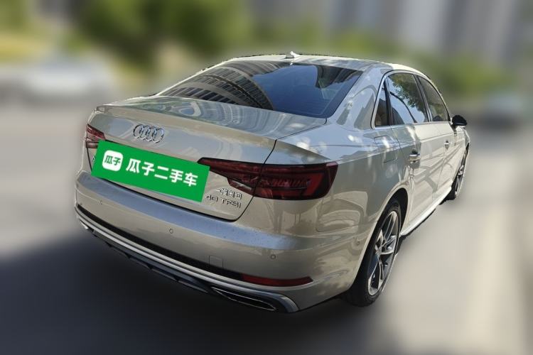 Used Audi A4L 2019 40 TFSI Fashion Version China V Rear Right 45 Deg