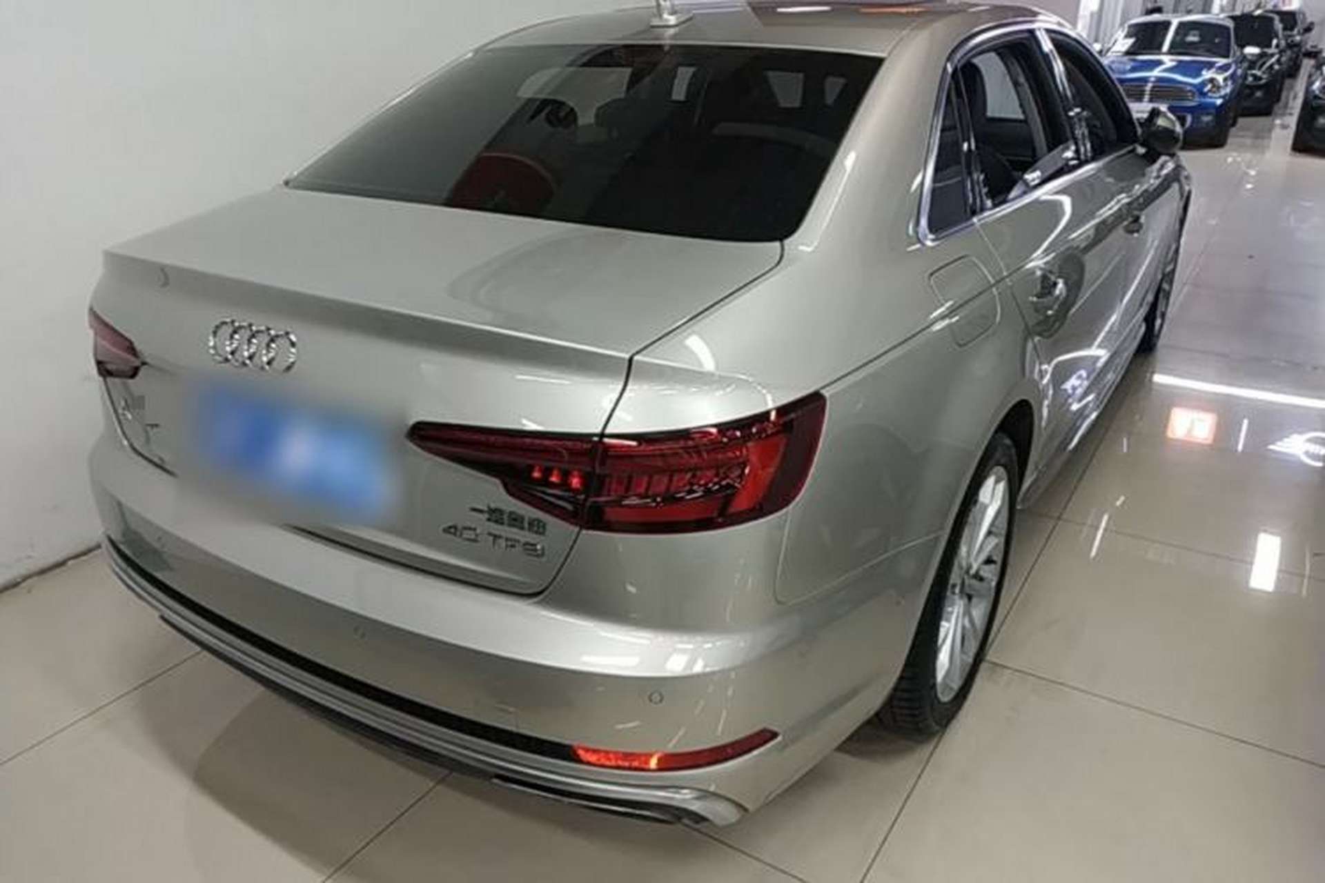 Used Audi A4L 2019 40 TFSI Fashion Edition China VI Emission Standard Rear Right 45 Deg