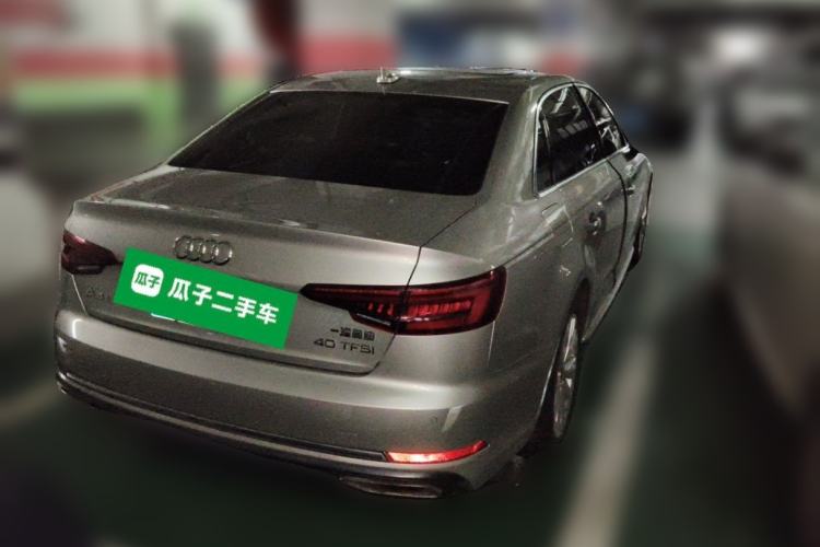 Used Audi A4L 2019 40 TFSI Ambition China VI Rear Right 45 Deg