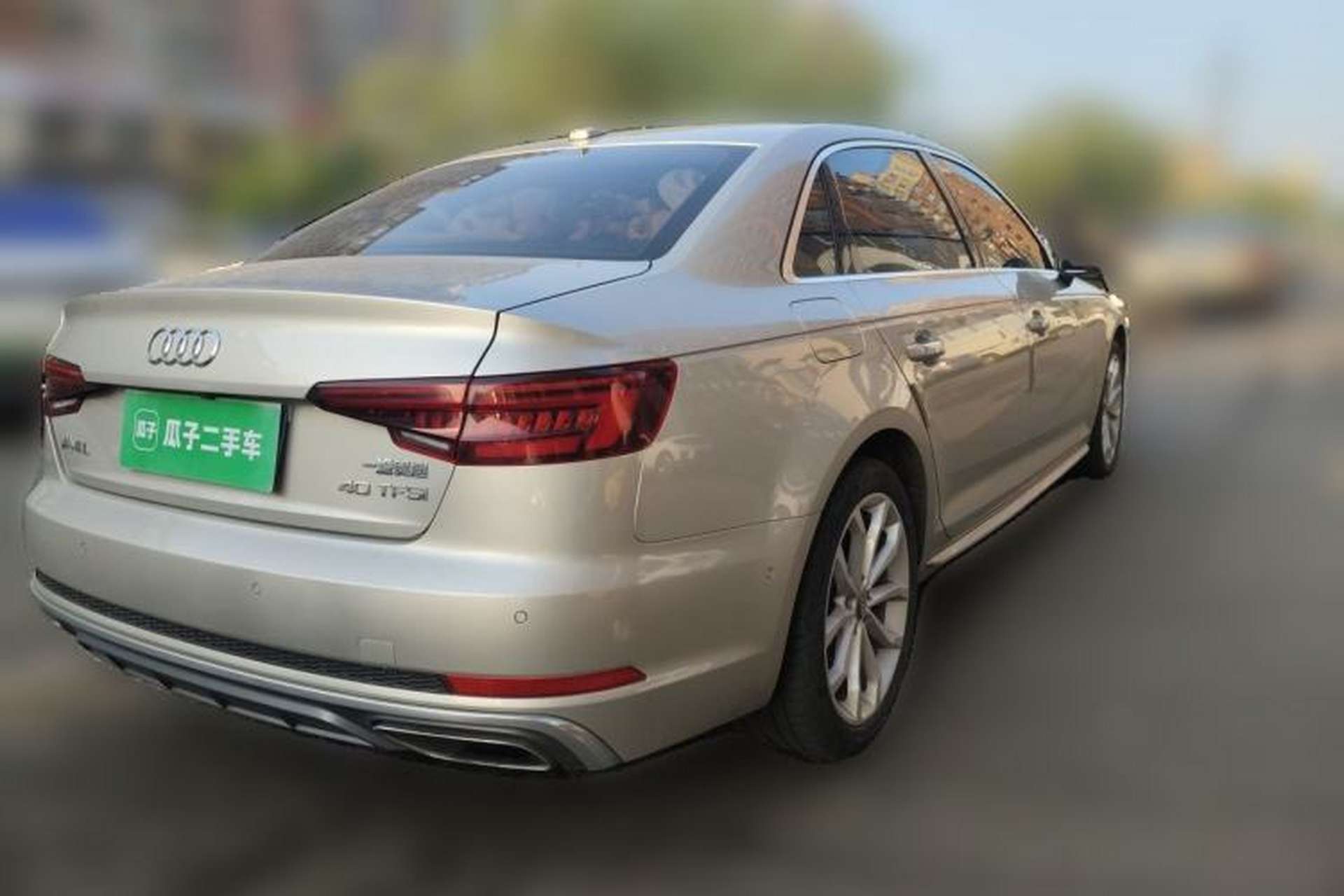 Used Audi A4L 2019 40 TFSI Fashion Version China V Rear Right 45 Deg