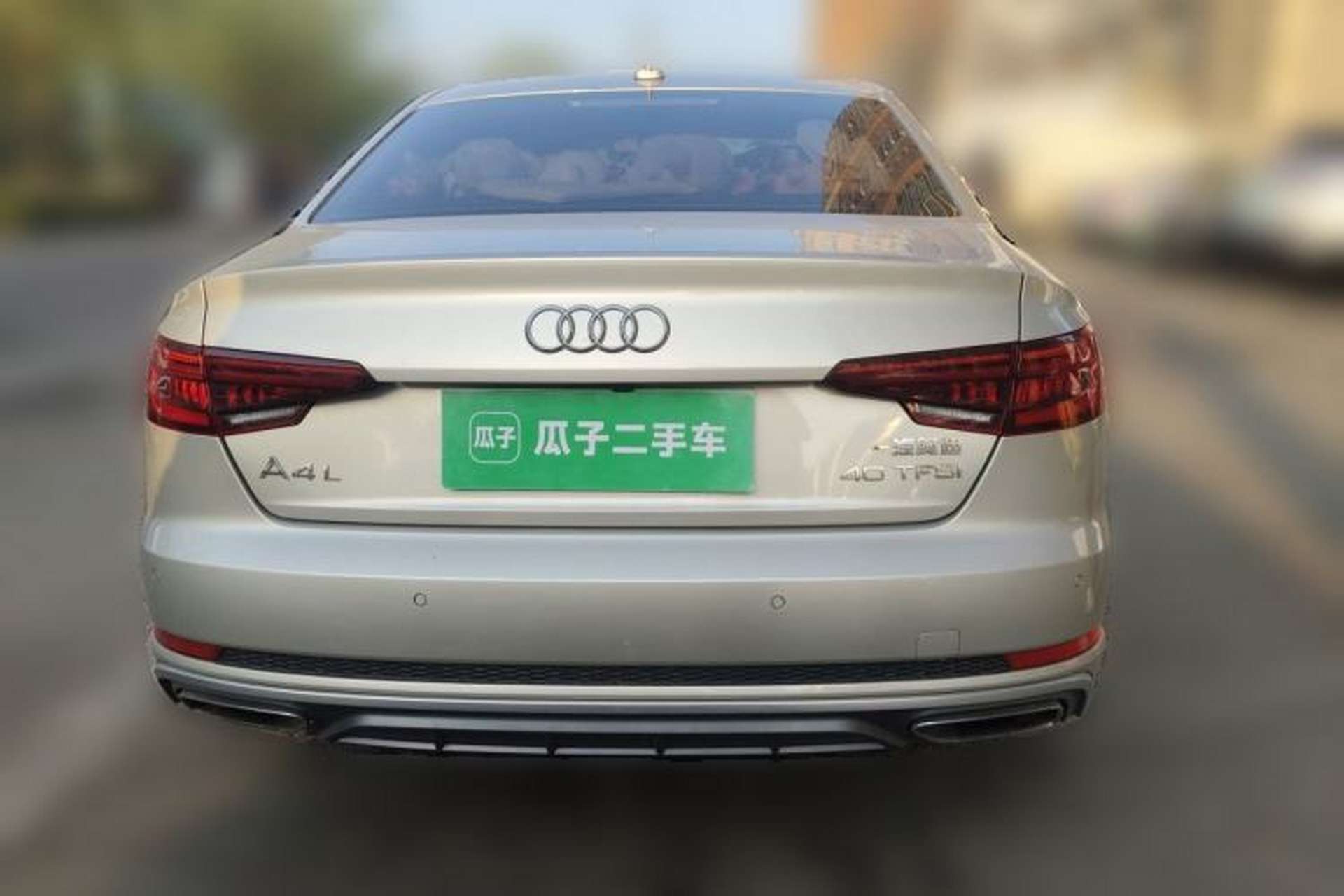 Used Audi A4L 2019 40 TFSI Fashion Version China V Rear