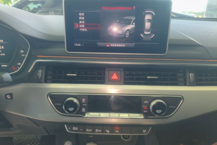 Used Audi A4L 2019 40 TFSI Fashion Edition China VI Emission Standard Audio And AC Panel