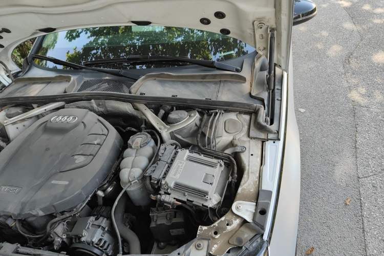 Used Audi A4L 2019 40 TFSI Fashion Edition China VI Emission Standard Engine Bay Left