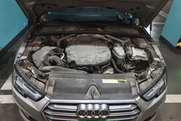 Used Audi A4L 2019 40 TFSI Fashion Edition China VI Emission Standard Engine Bay
