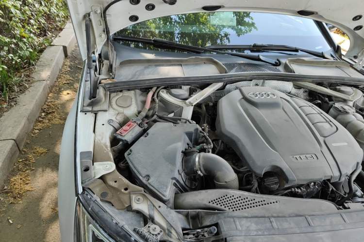 Used Audi A4L 2019 40 TFSI Fashion Edition China VI Emission Standard Engine Bay Right