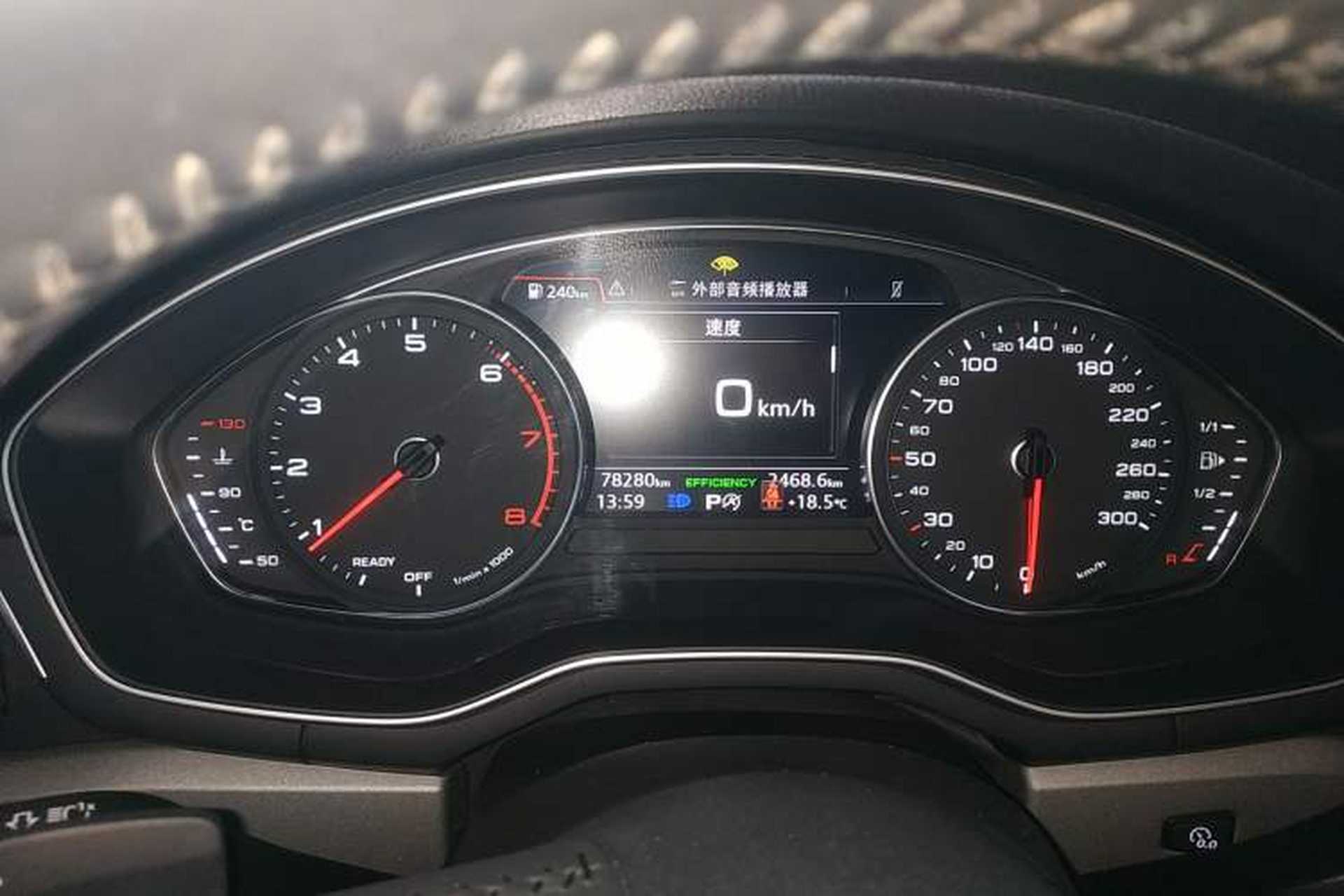 Used Audi A4L 2019 40 TFSI Ambition China VI Instrument Cluster