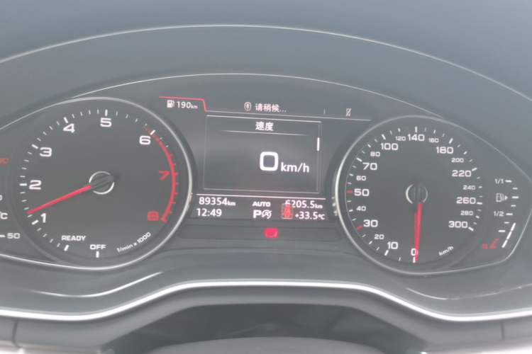 Used Audi A4L 2019 45 TFSI quattro Individual Sport Edition China V Instrument Cluster