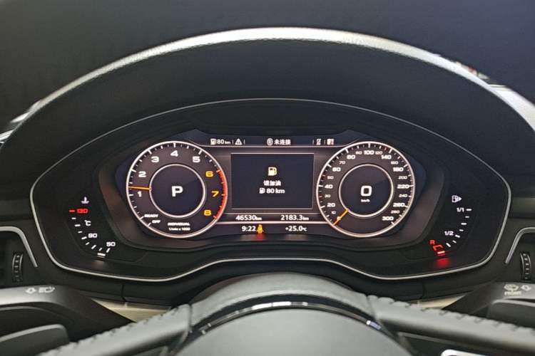 Used Audi A4L 2019 40 TFSI Fashion Edition China VI Emission Standard Instrument Cluster