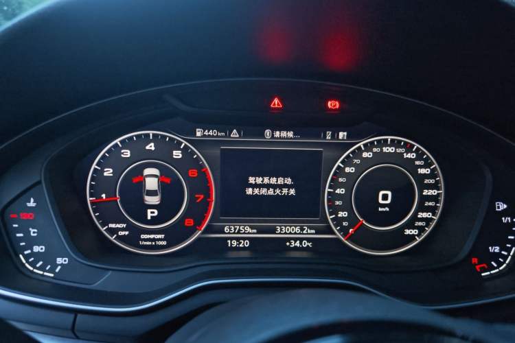 Used Audi A4L 2019 40 TFSI Fashion Version China V Instrument Cluster