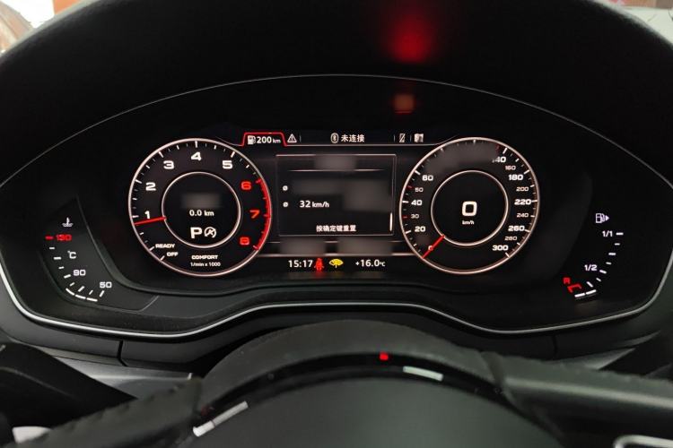 Used Audi A4L 2019 40 TFSI Fashion Edition China VI Emission Standard Instrument Cluster