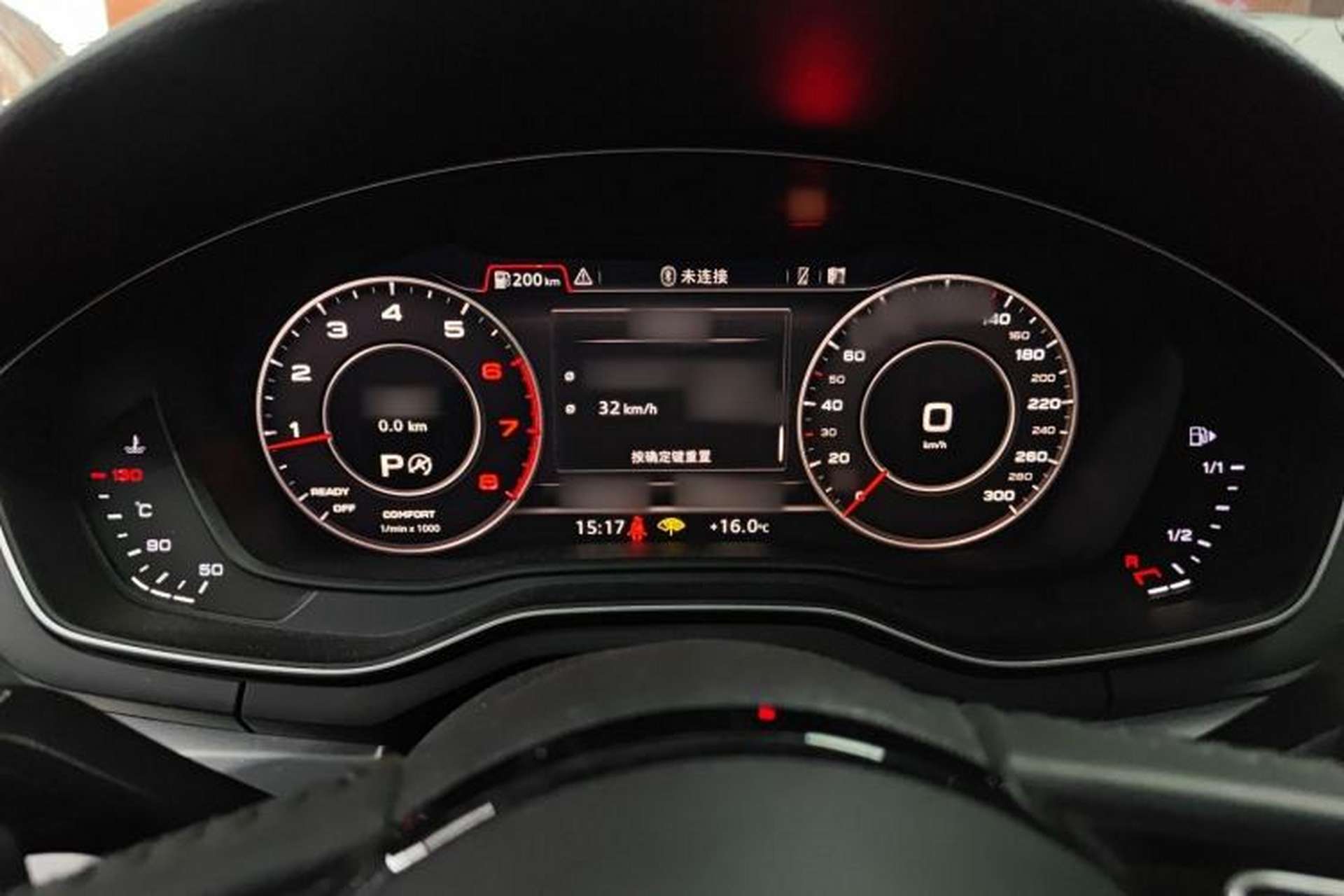 Used Audi A4L 2019 40 TFSI Fashion Edition China VI Emission Standard Instrument Cluster