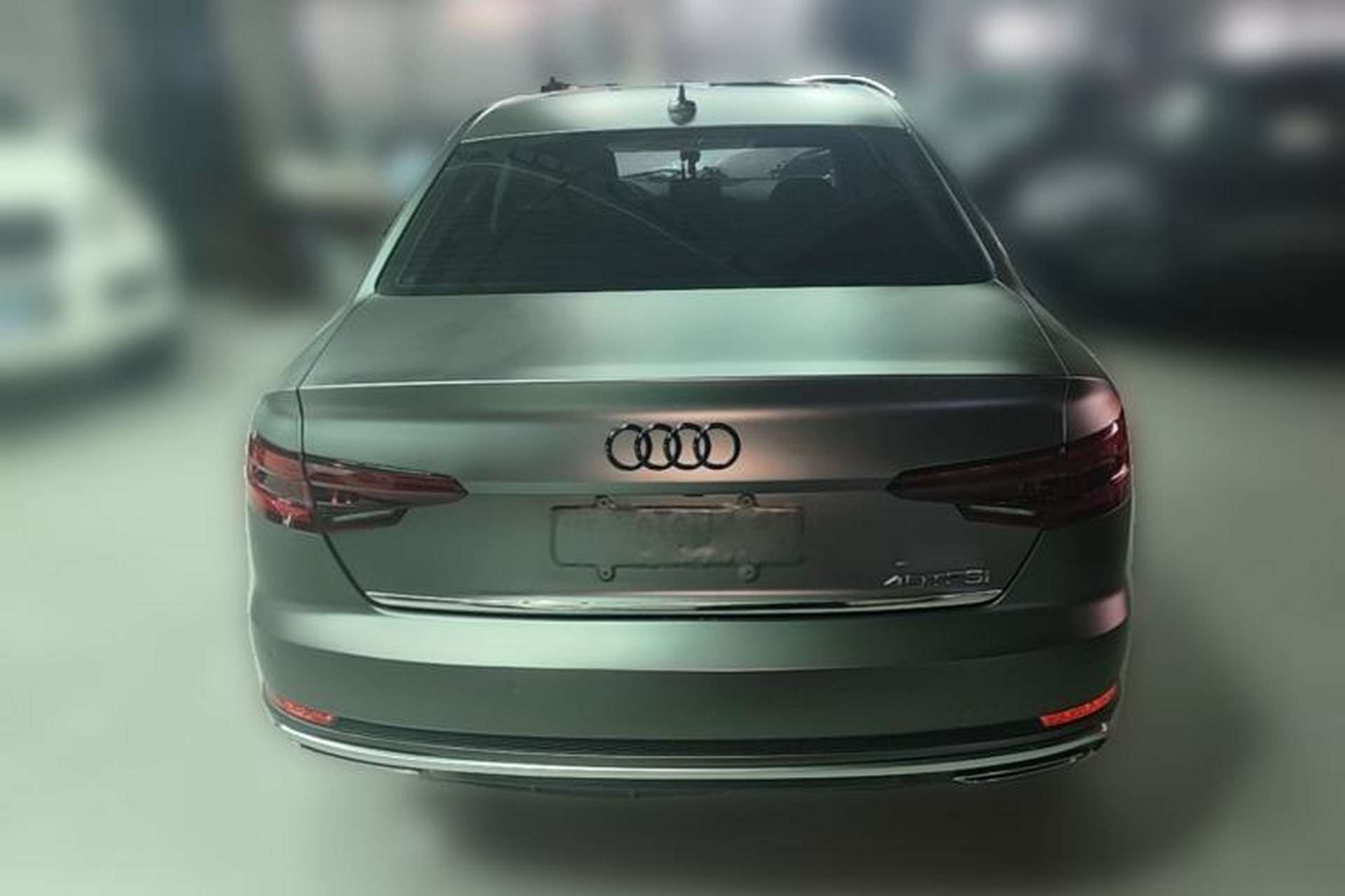 Used Audi A4L 2019 40 TFSI Fashion Edition China VI Emission Standard Rear