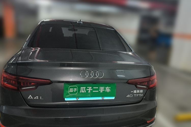 Used Audi A4L 2019 40 TFSI Fashion Edition China VI Emission Standard Rear