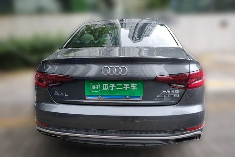 Used Audi A4L 2019 40 TFSI Fashion Edition China VI Emission Standard Rear