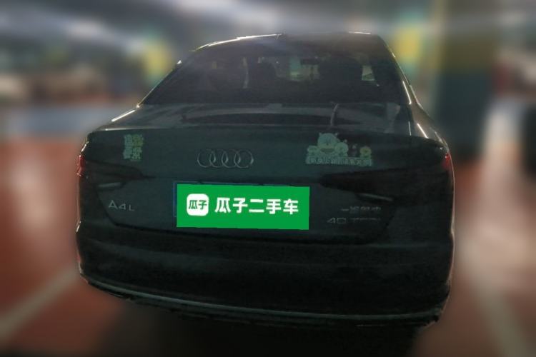 Used Audi A4L 2019 40 TFSI Fashion Edition China VI Emission Standard Rear