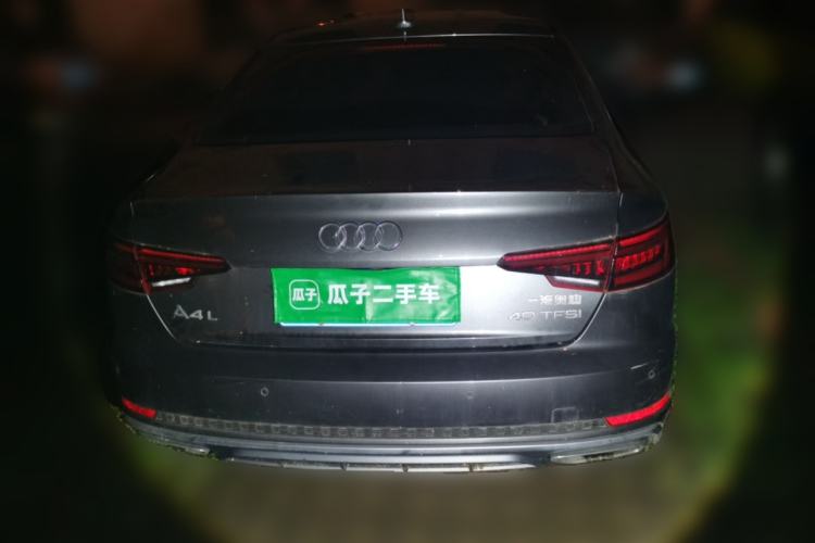 Used Audi A4L 2019 40 TFSI Fashion Edition China VI Emission Standard Rear