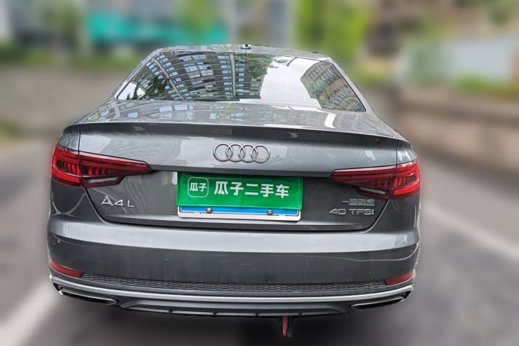Used Audi A4L 2019 40 TFSI Fashion Edition China VI Emission Standard Rear