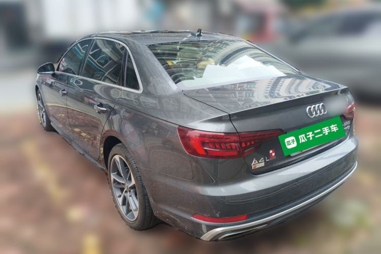 Used Audi A4L 2019 40 TFSI Fashion Edition China VI Emission Standard Rear Left 45 Deg